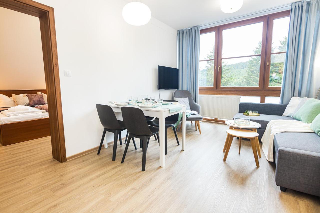 Ferienwohnung Rezidence Klinovec Loučná pod Klínovcem Zimmer foto